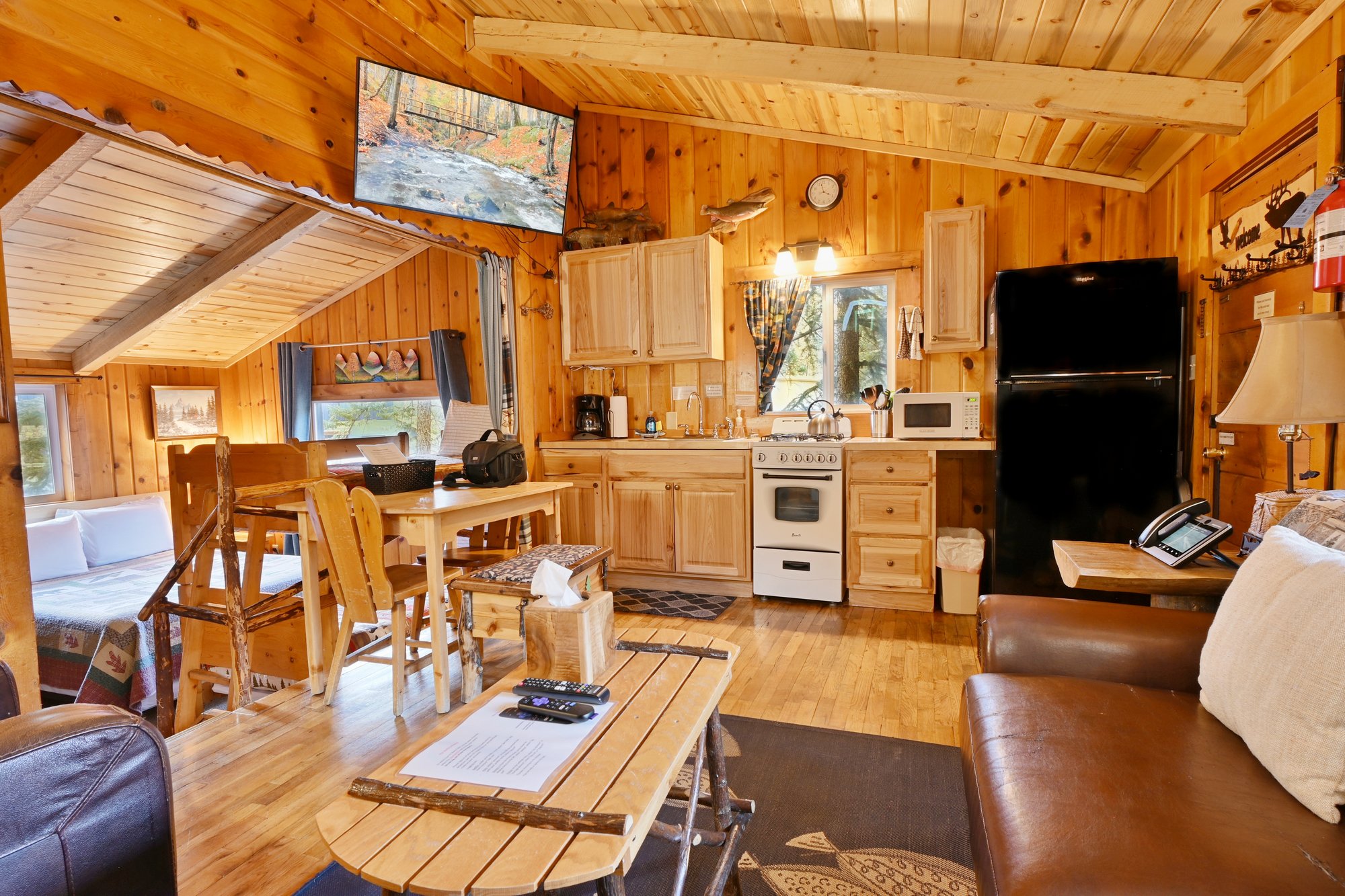 Fisherman's Cabin Living Room
